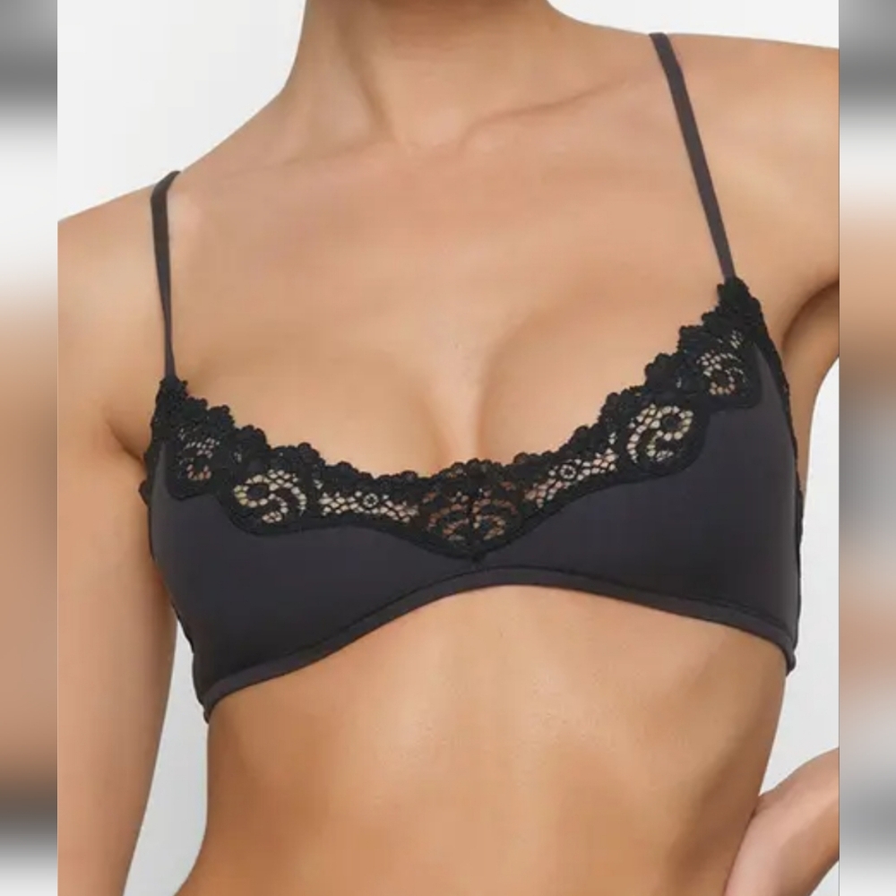 NWOT SKIMS FITS EVERYBODY LACE SCOOP BRALETTE